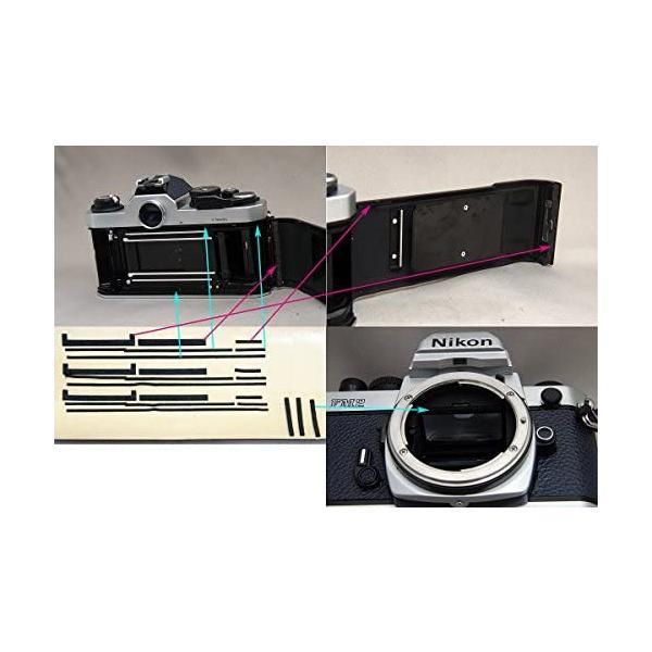 Nikon FM2 用カット済みモルト貼り替えキット (黒) - メルカリ