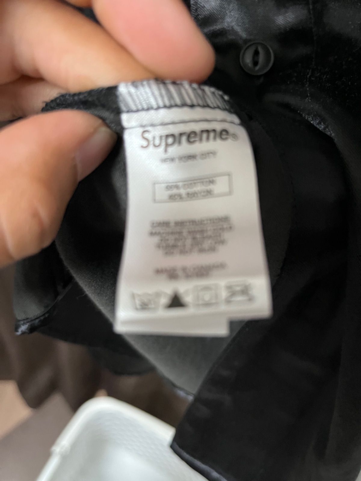 supreme 希少レア ジャスティンビーバー着用 ベースボールシャツ 