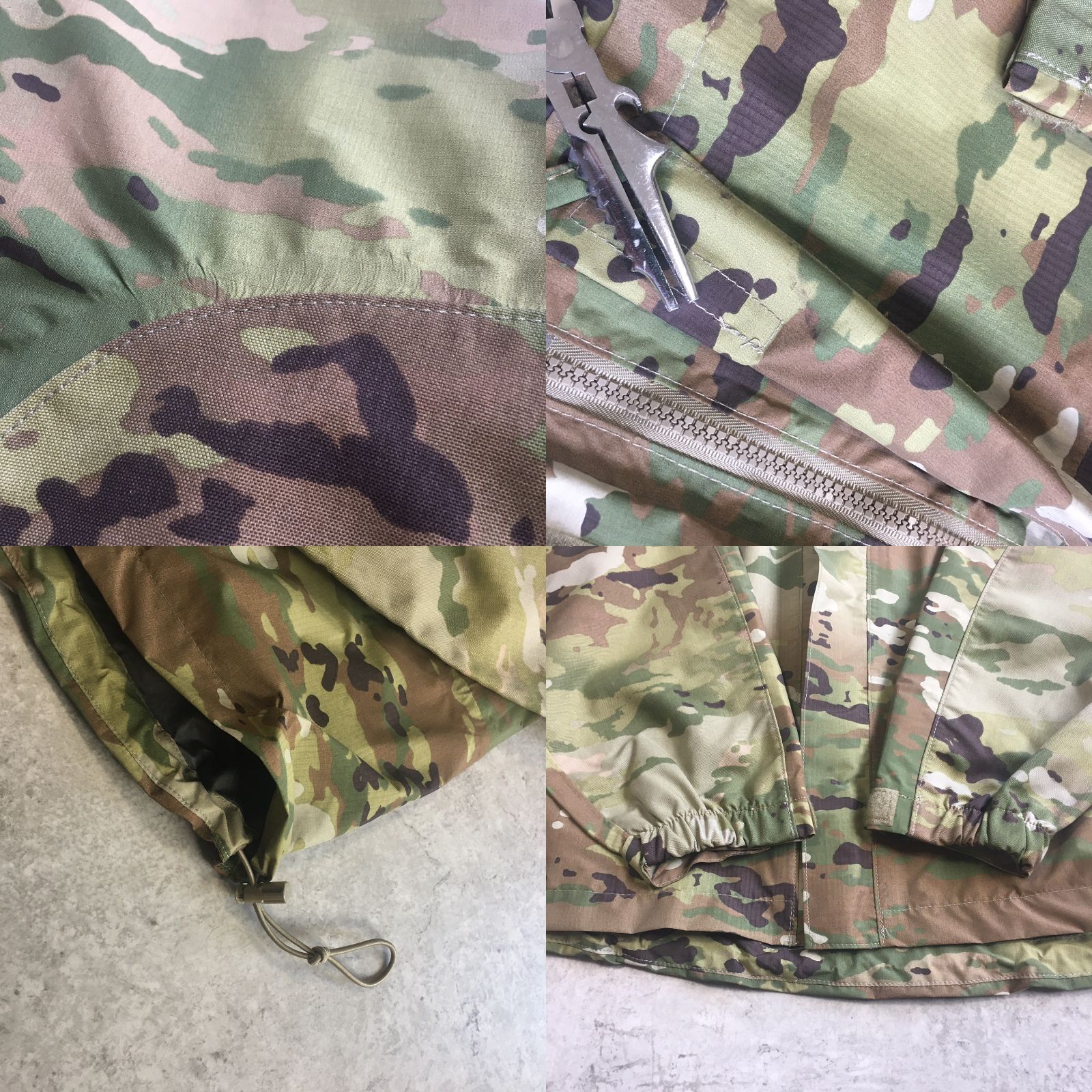 ECWCS U.S. military Multi-camouflage Level6 GORE-TEX Hoodie 米軍 USA OCP マルチカモ レベル6 ゴアテックスパーカー ジャケット