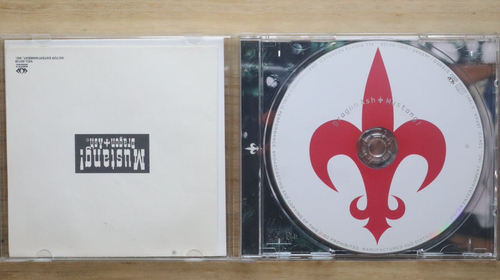 中古CD☆ドラゴンアッシュ/Dragon Ash□ Mustang! 【VICL60138/+++++++