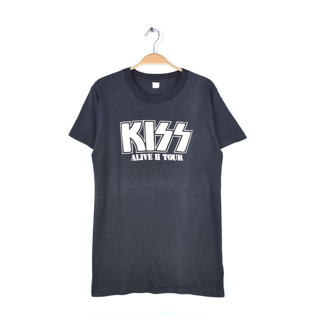 70s キッス ヴィンテージTシャツ バンドTシャツ ALIVE Ⅱ TOUR KISS 