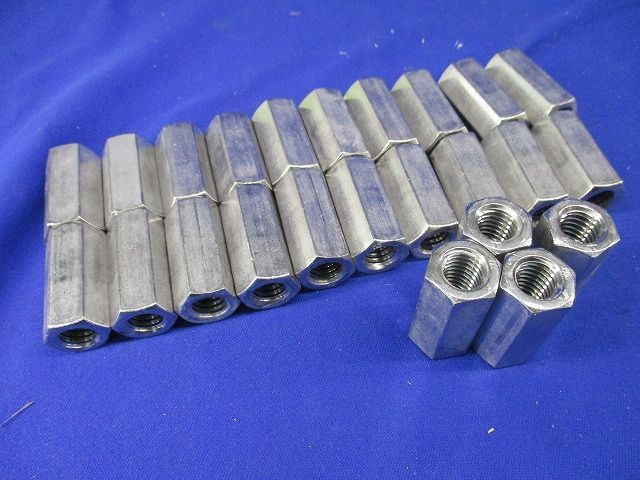 長ナット 高ナット(ステンレス)(24個入) W1/2×40 - 電材センタ一成