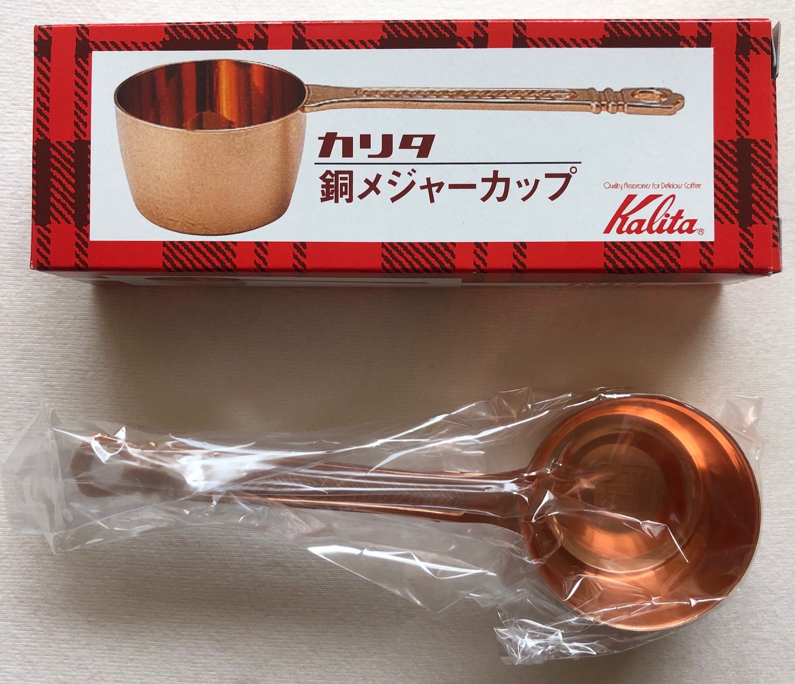 メルカリShops - 新品日本製 Kalita カリタ コーヒーメジャー スプーン 銅製 10g