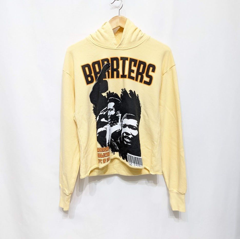 未使用品 BARRIERS NY バリヤーズ Fred Hampton Hoodie パーカー フーディ イエロー系 定価49500円 - メルカリ