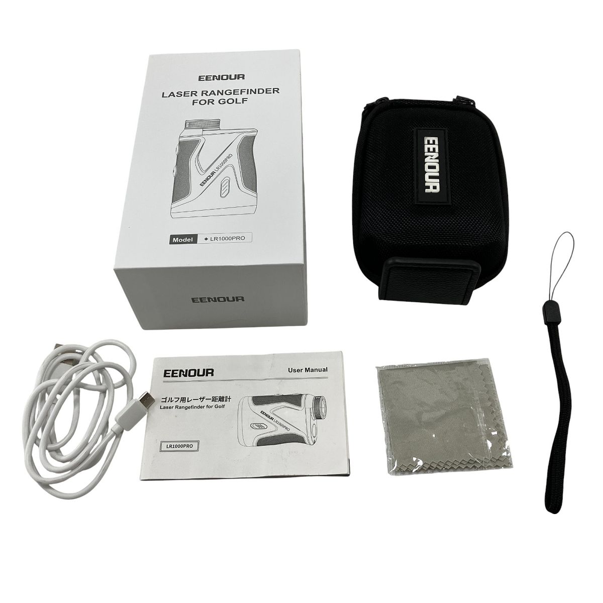 EENOUR LR1000PRO ゴルフ用レーザー距離計 ゴルフ用具 中古