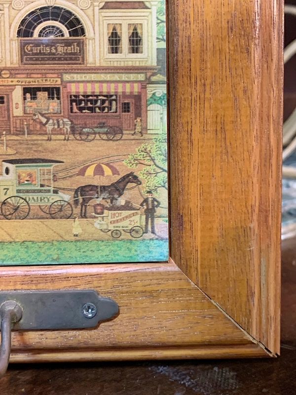 レトロ ビンテージ 壁掛け キーフック Georgina's Country Creations