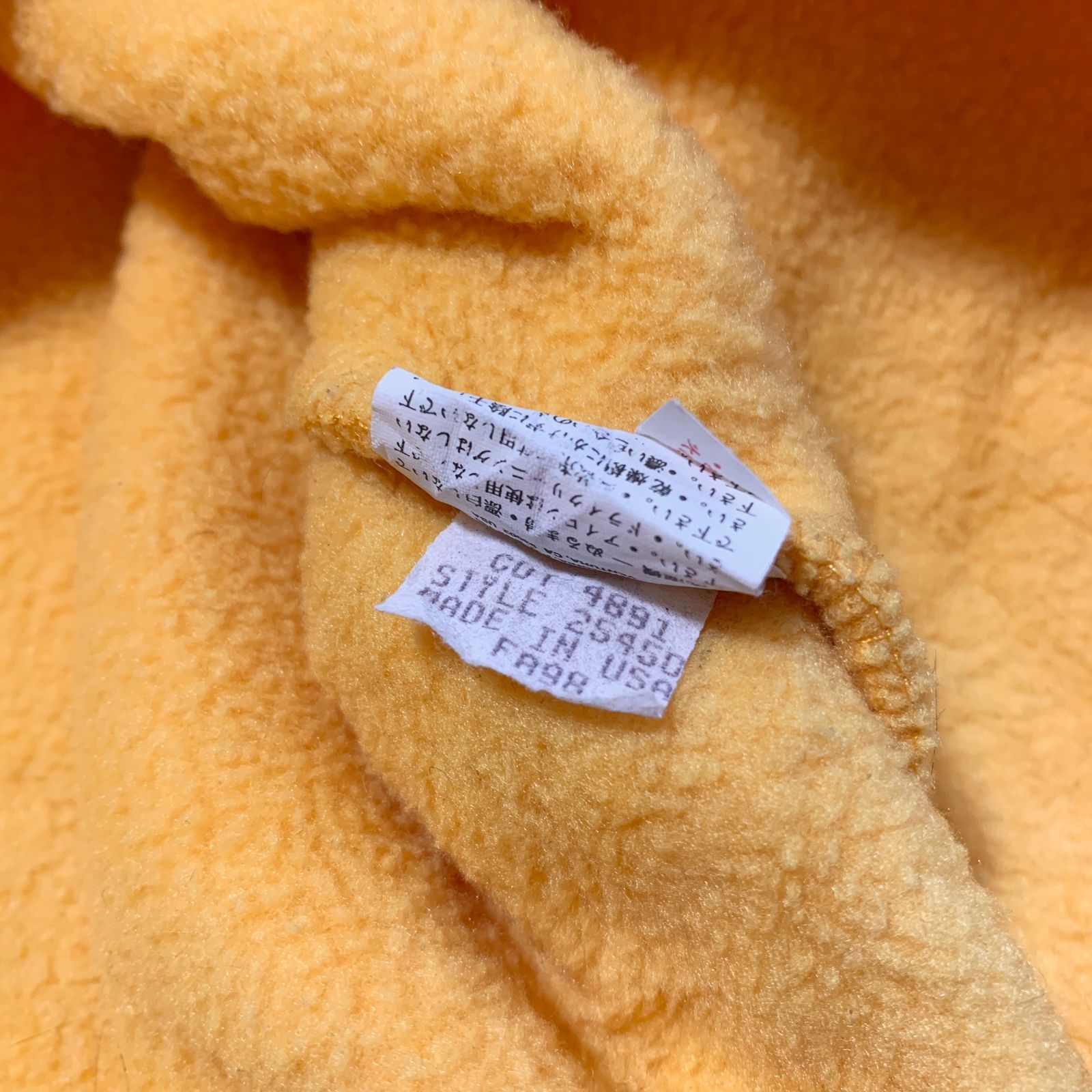 90s 1998年 USA製 patagonia Synchilla Snap T Pullover【yellow 