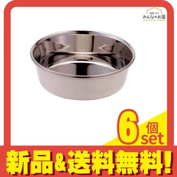 ドギーマン ステンレス製食器 犬用皿型 1個入 (S) 6個セット まとめ売り