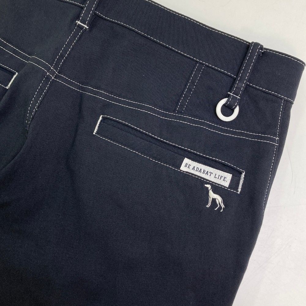 サイズ：46 ADABAT アダバット ストレッチパンツ ステッチ