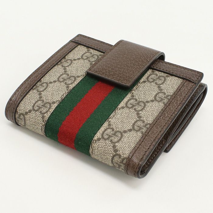 GUCCI グッチ 二つ折り ウォレット オフィディア 523173 二折財布 GG  