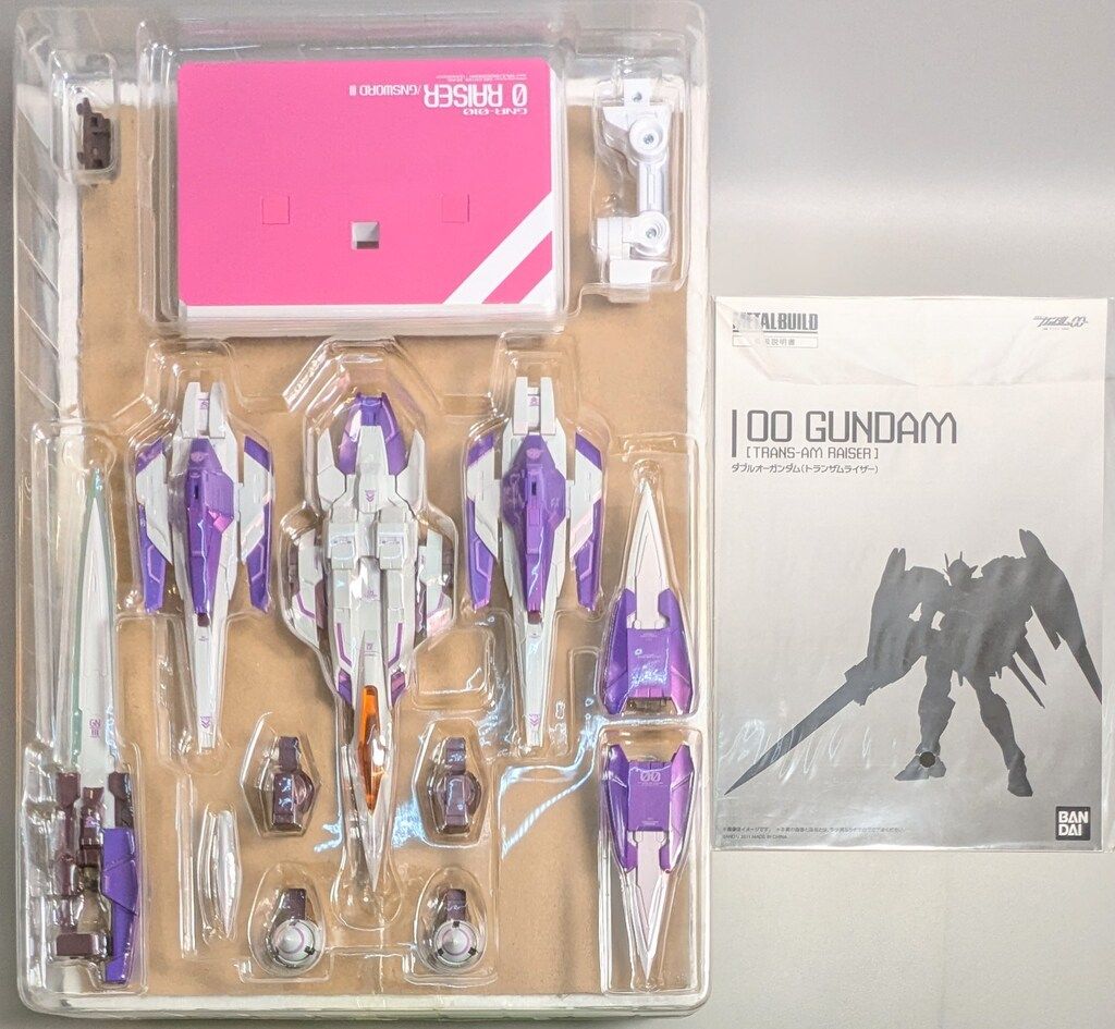 BANDAI METAL BUILD ダブルオーガンダム トランザムライザー - メルカリ 