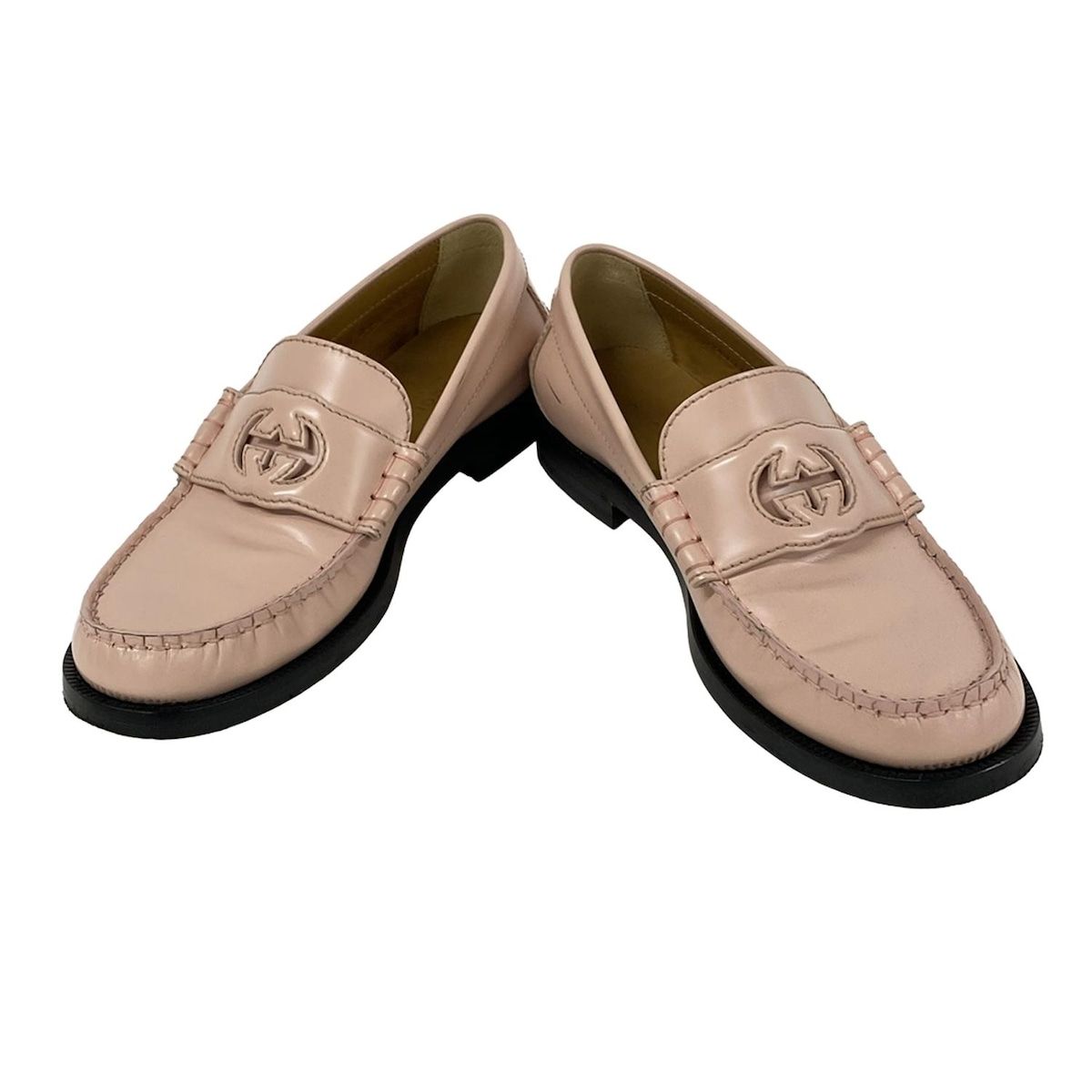 GUCCI(グッチ) ローファー 37 1/2 レディース - 738676