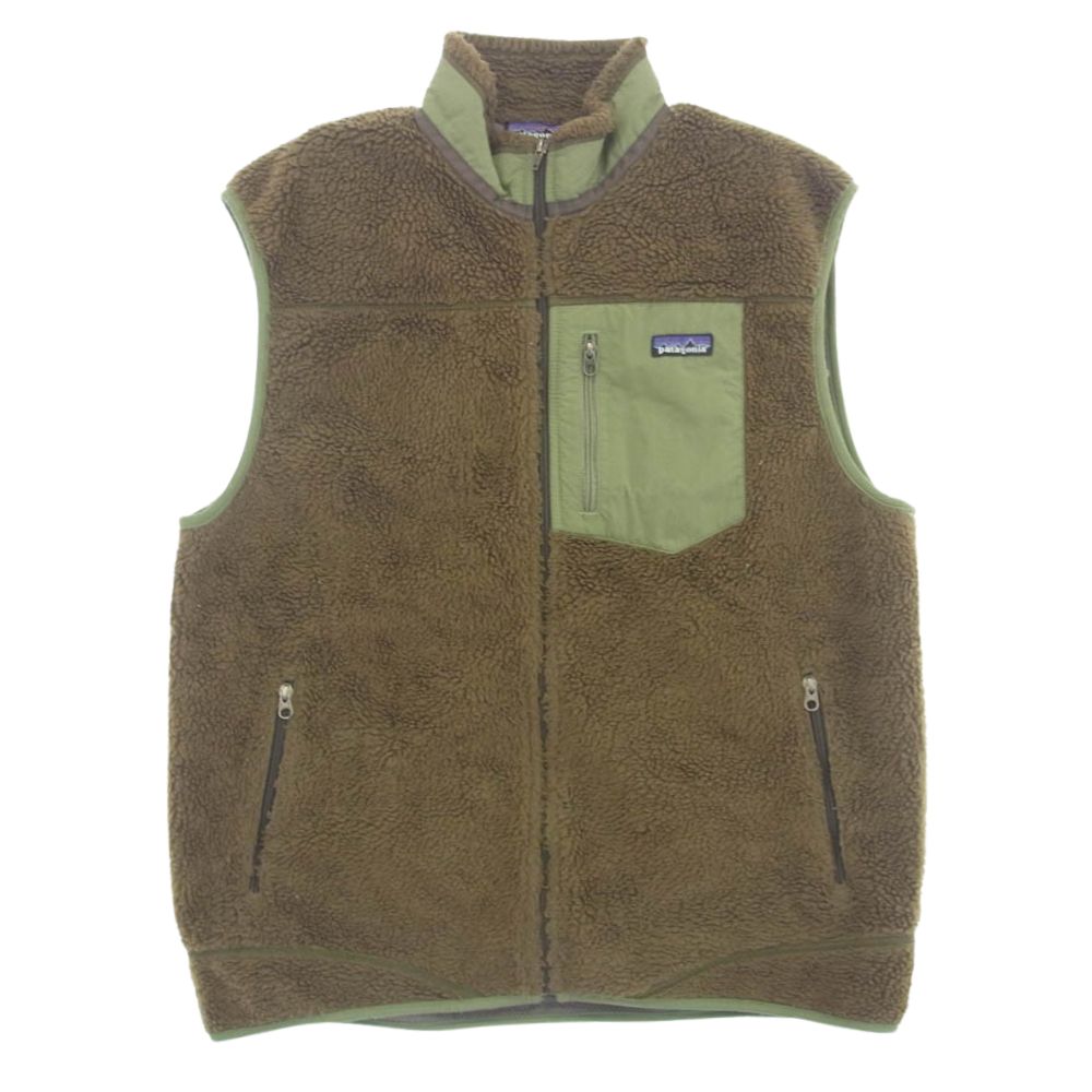 patagonia パタゴニア 23047FA12 CLASSIC RETRO-X VEST クラシック レトロX ボア ベスト カーキ系  XL【中古】 - メルカリ