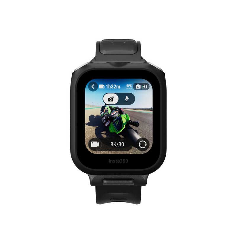 INSTA360 マイク内蔵 GPS プレビューリモコン ブラック CINSCAVX