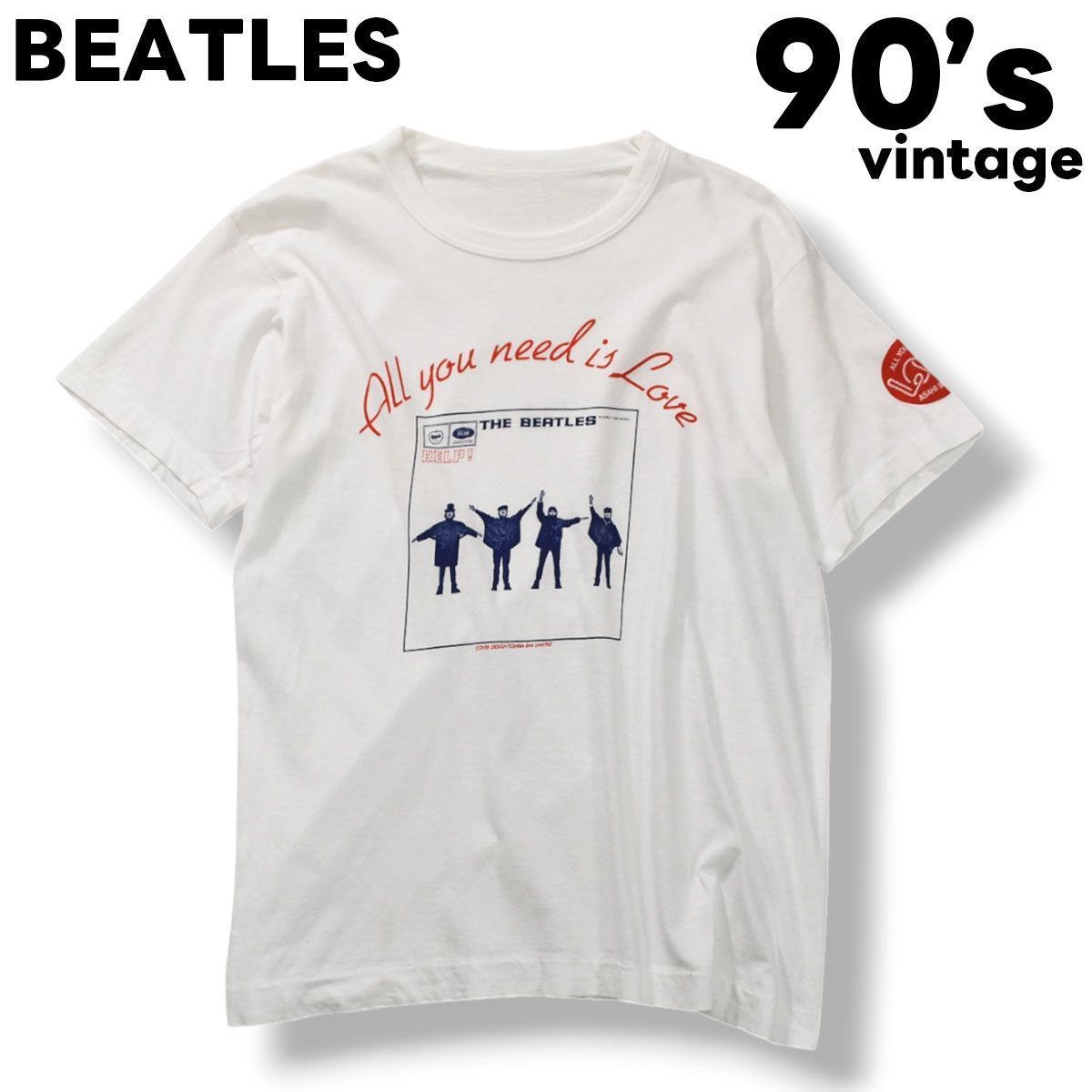Beatles ビートルズ 90年代ヴィンテージ Tシャツ 90s 90年代 ザビートルズ バンT ミュージック 音楽 | ビンテージ