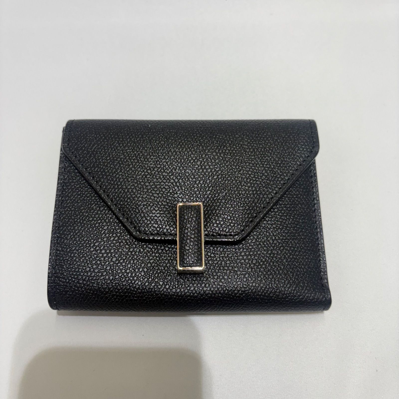 訳アリ VALEXTRA イジィデ ウォレット レザー 三つ折り財布