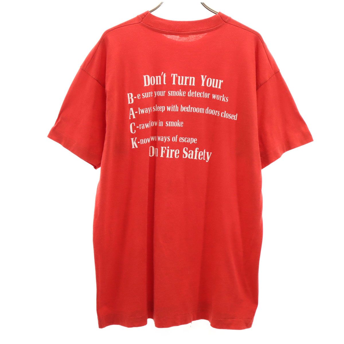 80s USA製 ヴィンテージ スクリーンスターズ冷戦末期Tシャツ XLレッド SCREEN STARS スクリーンスターズ 80s 90s USA製 オールド 半袖