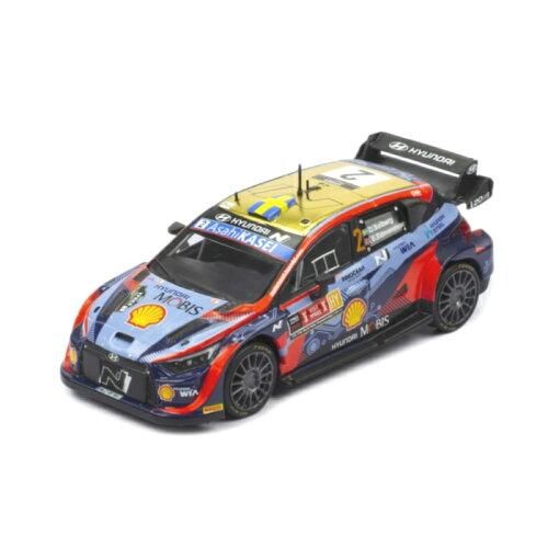 【新品・5営業日で発送】国際貿易(Kokusaiboeki) イクソモデル B ヒョンデ i20 N RALLY1 22イープルラリー 1／43スケール 2 O.Solberg／E.Edmondson RAM875 (1958111)