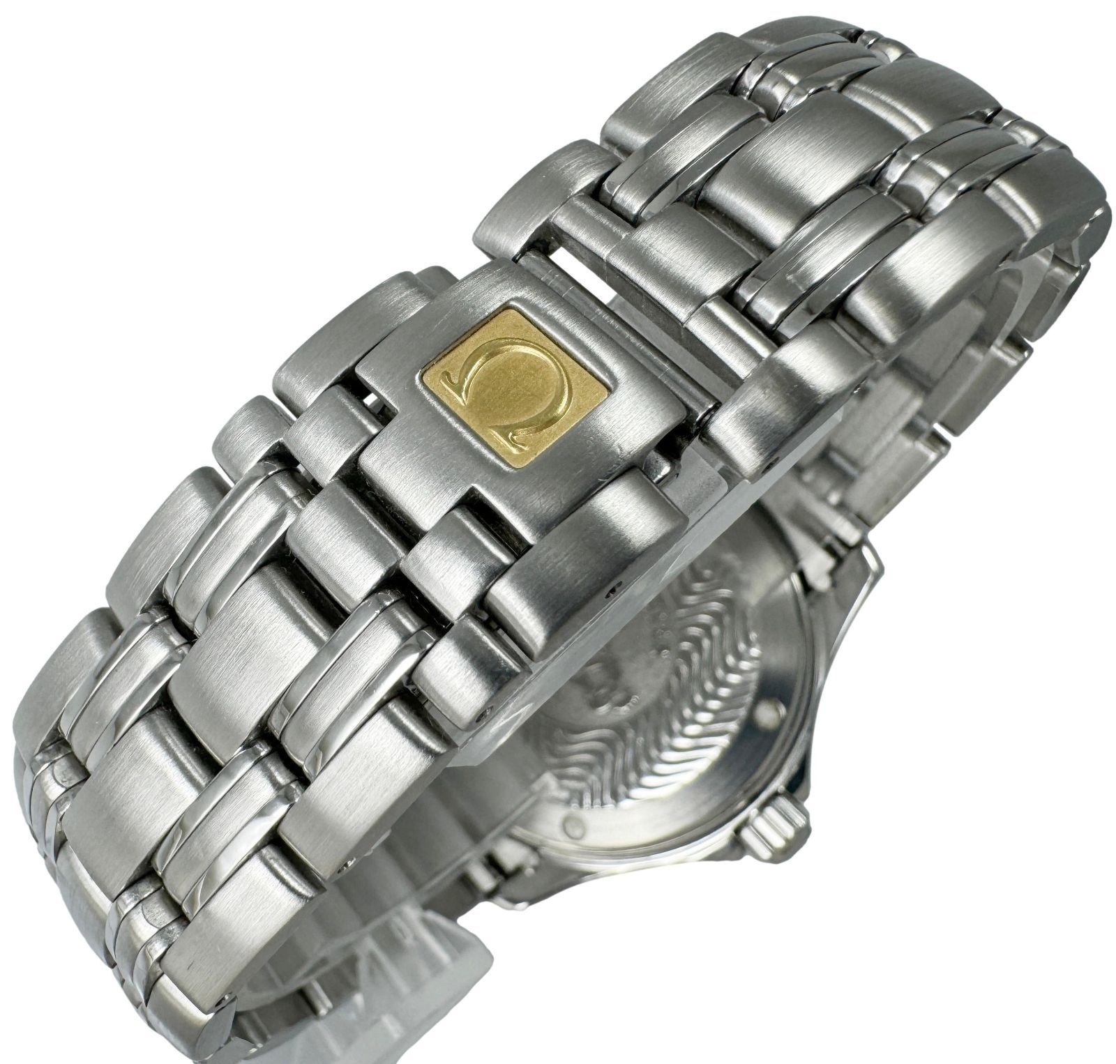 自動巻き ブルー文字盤