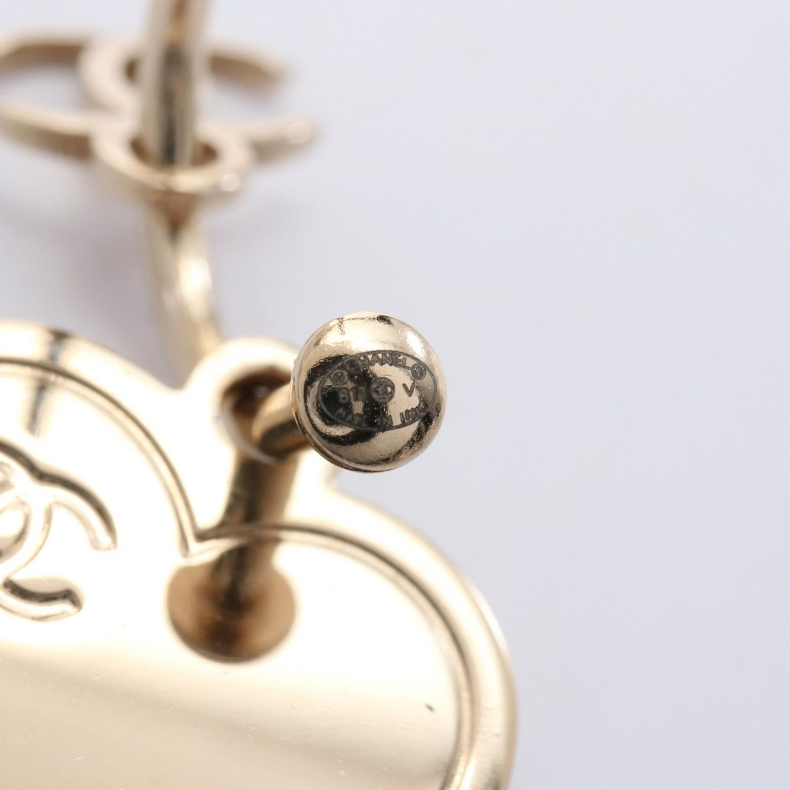 CHANEL シャネル ピアス ハートプレート ココマーク