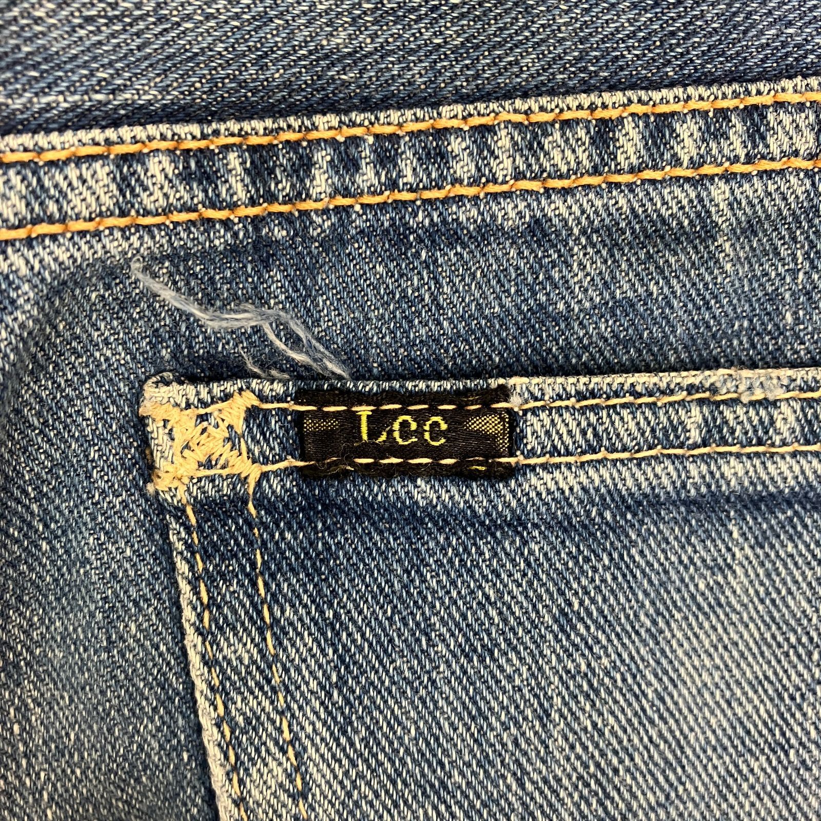 Lee リー 101B デニム パンツ Lot 4101 W29 インディゴ ボタンフライ