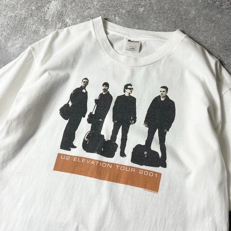 00s USA製 U2 オフィシャル 2001 半袖　 オールド バンド バンT 00s USA製 U2 オフィシャル 2001 半袖 オールド バンド バンT