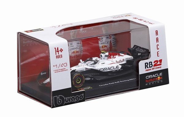 新品 Bburago 1/43 オラクル レッドブル レーシング RB21 2025 日本GP