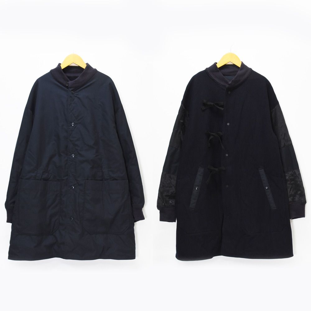 ENGINEERED GARMENTS リバーシブル コート 黒 L ネペンテス-