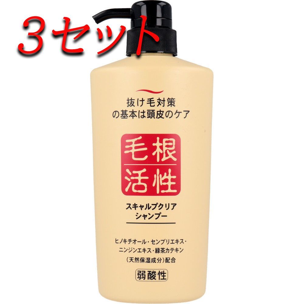 【3セット】 スキャルプクリア シャンプー 550mL 【pto】