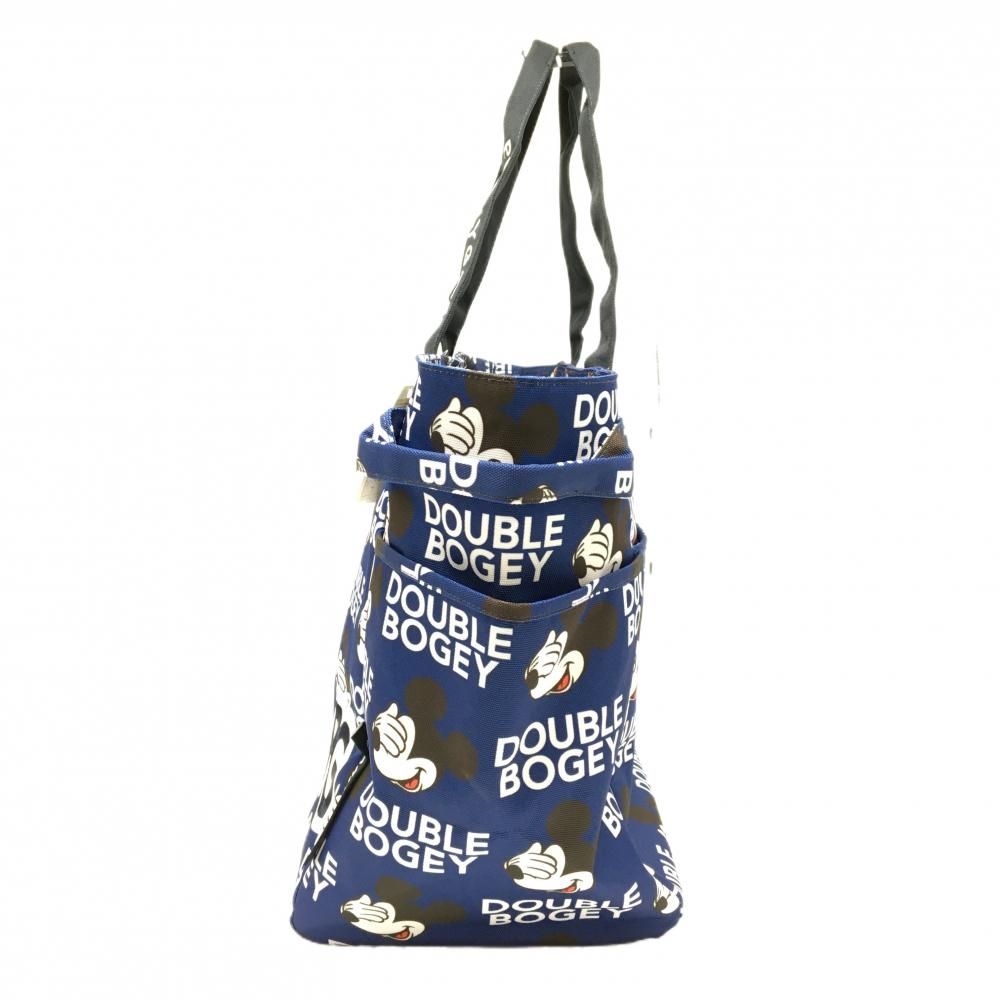 超美品】パーリーゲイツ×DISNEY ロッカーバッグ ブルー×黒