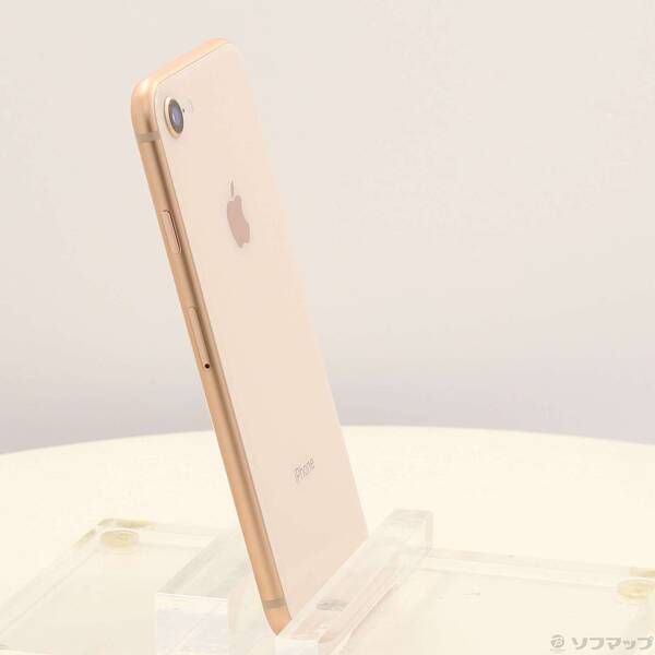 中古品〕 iPhone8 64GB ゴールド MQ7A2J／A SIMフリー【377