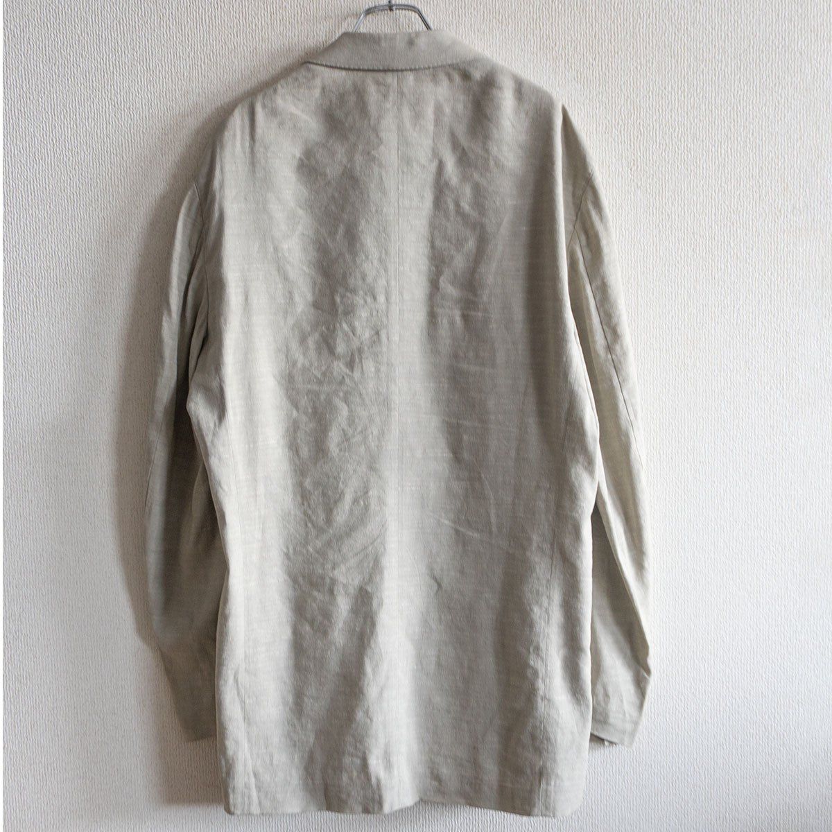 【特売セール】 品 HERMES リネン×レーヨン ジャケット 52 エルメス 25100027 【 予約受付開始】