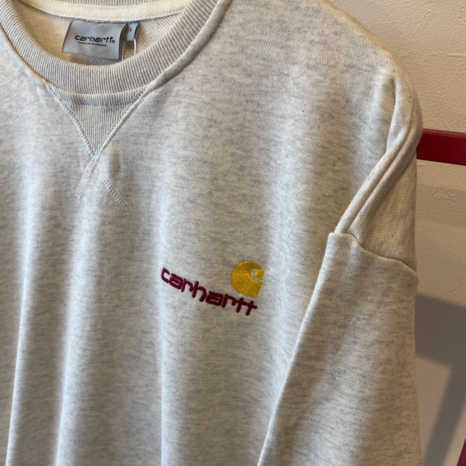 Carhartt カーハート トレーナー スウェット 刺繍ロゴ 新品未使用 