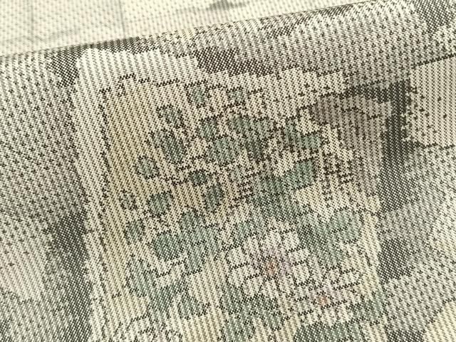 平和屋着物○都喜ヱ門 本場大島紬 本場大島紬 準泥染め 横