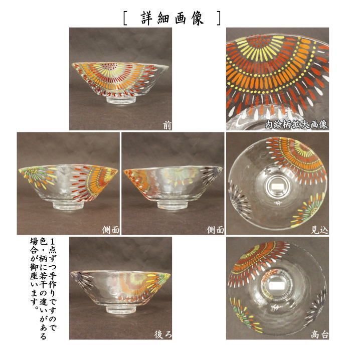 [茶道具]弘艸造　黒釉花火絵茶碗(共箱) ○ 茶道具]弘艸造 黒釉花火絵茶碗(共箱) ○