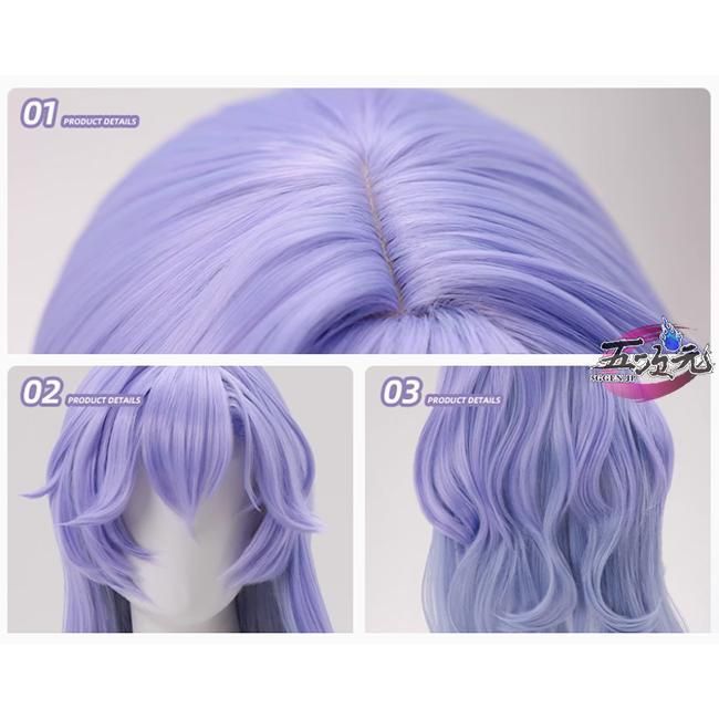 新品、未使用 三分妄想 鳴潮 コスプレ カンタレラ ウィッグ