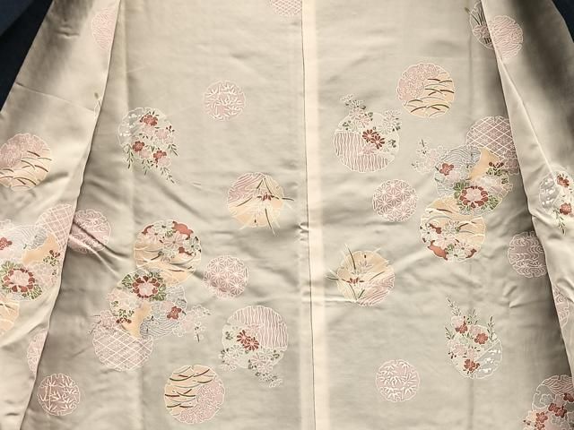 平和屋着物＃道中着　紬地　霞文　正絹　逸品　BAAU0053gt 平和屋着物＃道中着 紬地 霞文 正絹 逸品 BAAU0053gt - メルカリ