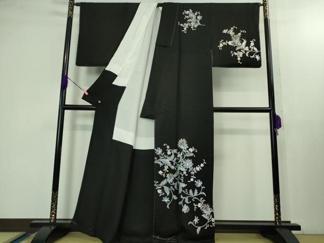 平和屋本店□極上 金彩友禅 卓越技能者・名工・和田光正 訪問着 花唐草