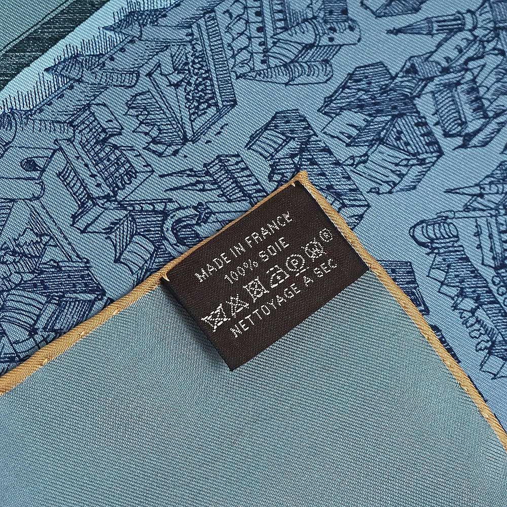 エルメス カレ 90 La Cite Cavaliere シテ カヴァリエール スカーフ