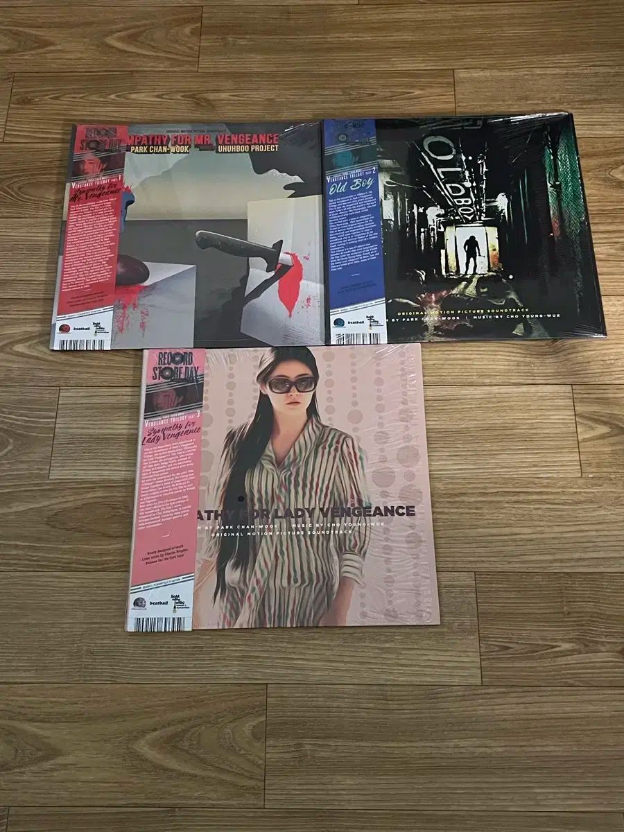 パク チャヌク 復讐 3 三部作 LP 版 盤