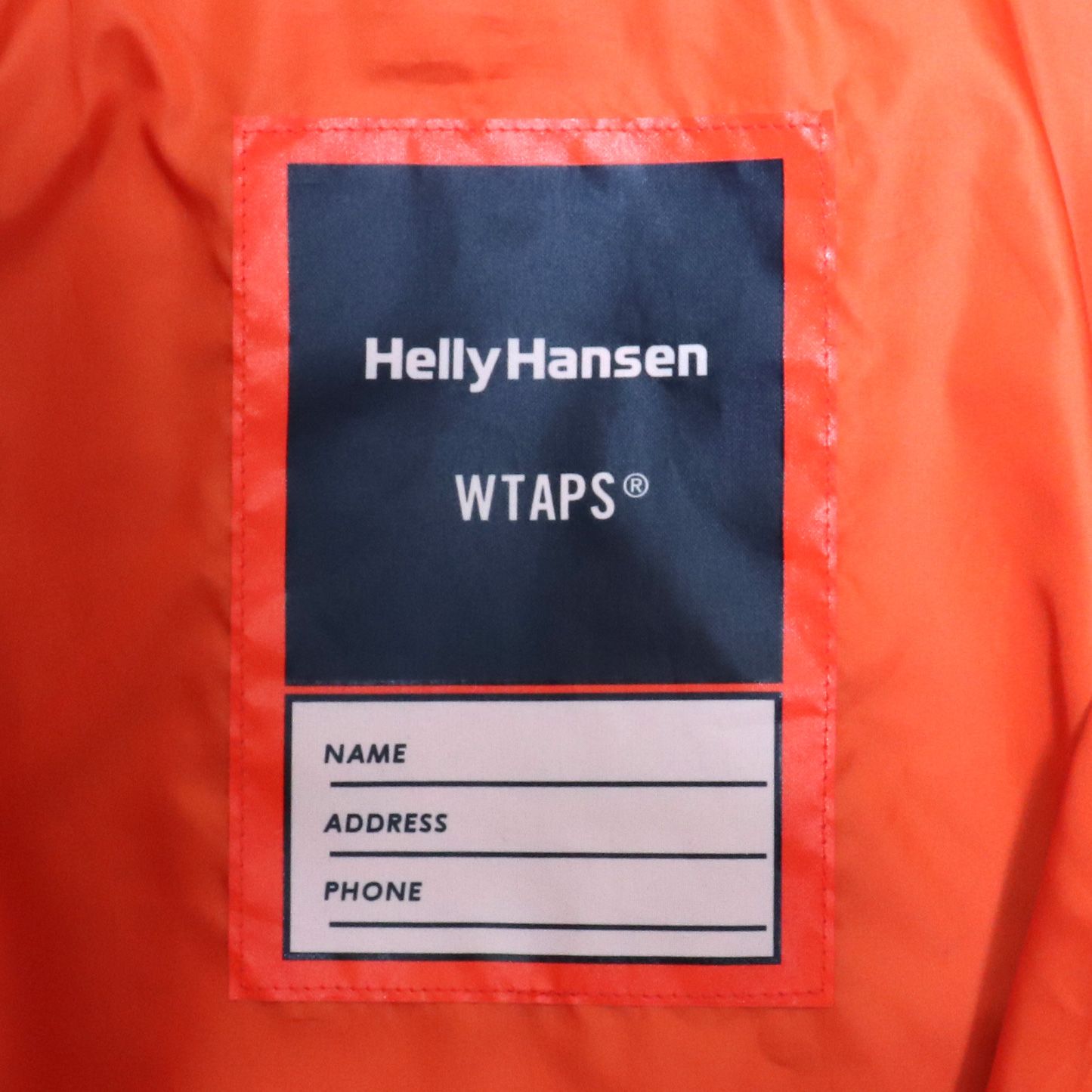 WTAPS × HELLY HANSEN 20SS BOW JACKET 03 - メルカリ