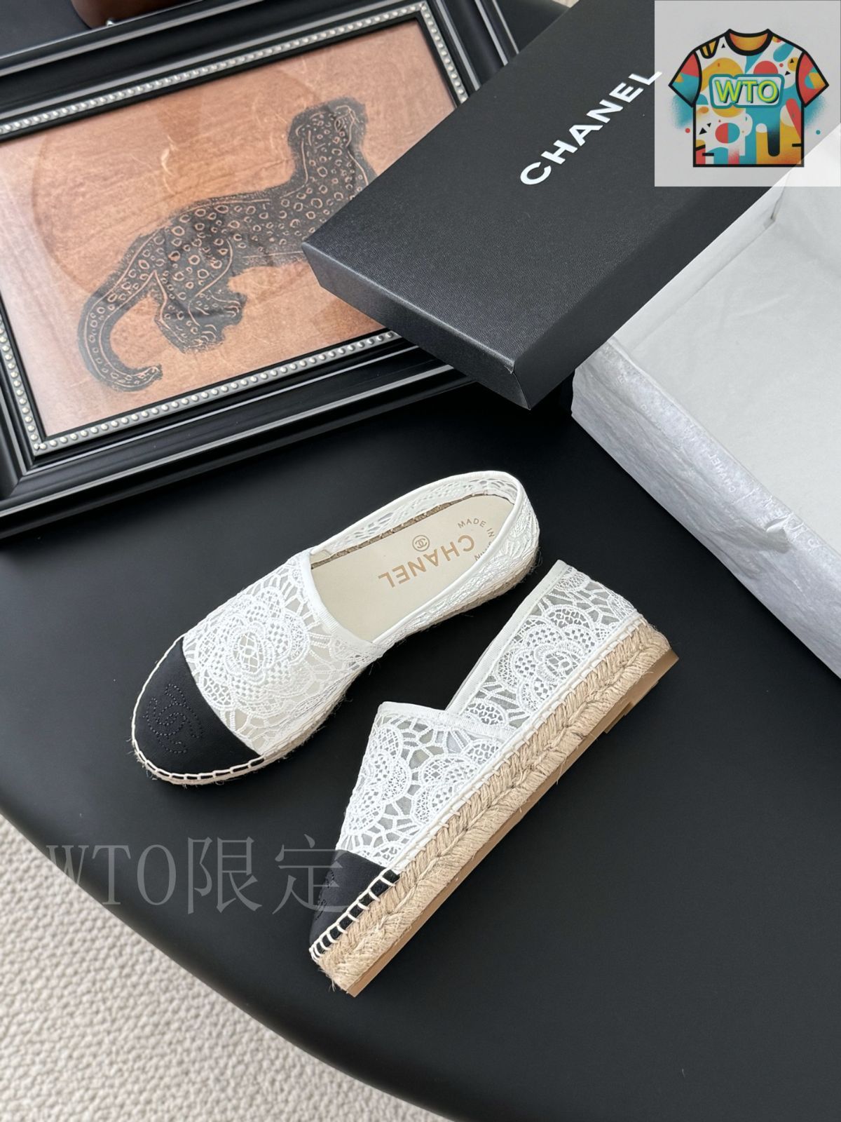 シンプルで履きやすい♪【CHANEL】エスパドリーユ Chanel のエスパドリーユ01-1 - メルカリ