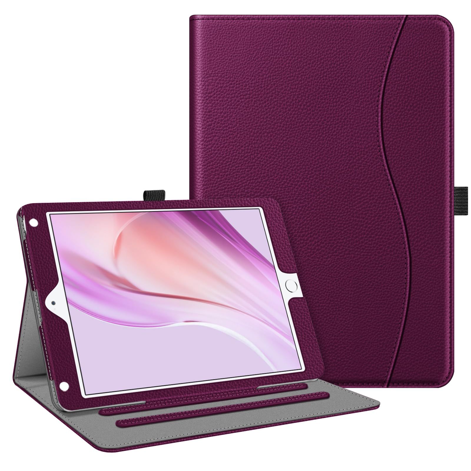 Protection Multi de Etui Angles Pouces- Housse 9.7 Folio 9.7 Air Case Air Cover iPad avec iPad iPad Poche | et | Fonction 2 2018|2