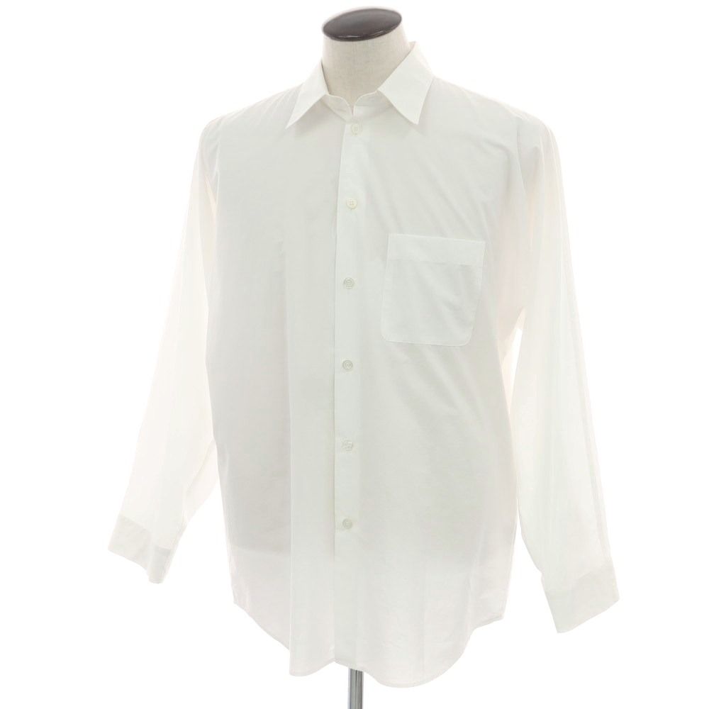 オム プリッセ イッセイミヤケ HOMME PLISSE ISSEY MIYAKE 春夏 コットン系 レギュラーカラー カジュアルシャツ ホワイト サイズ表記なし Ｌ位 メンズ