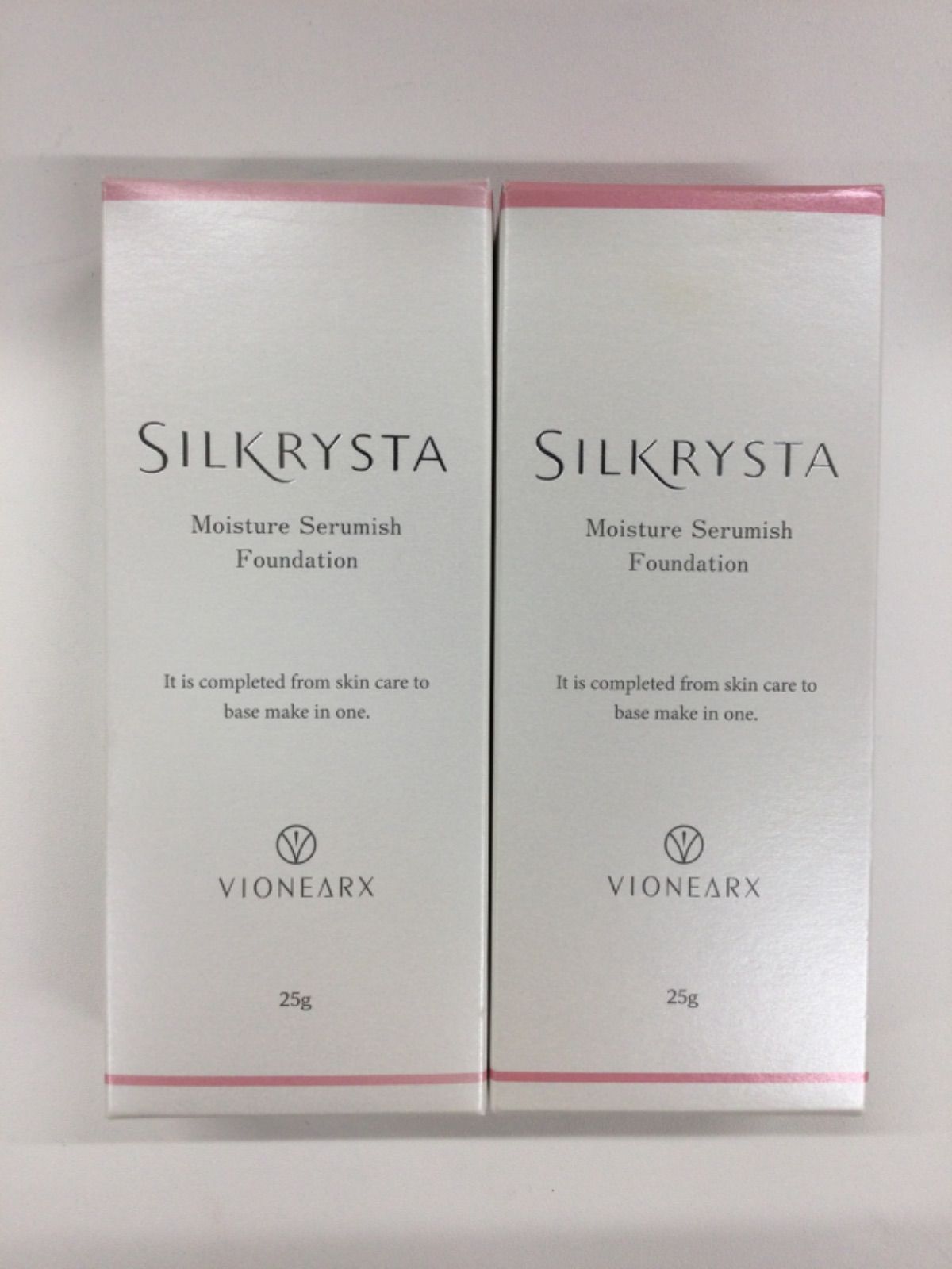 W1073 K SILKRYSTA シルクリスタ 〈ファンデーション〉 25g 計2