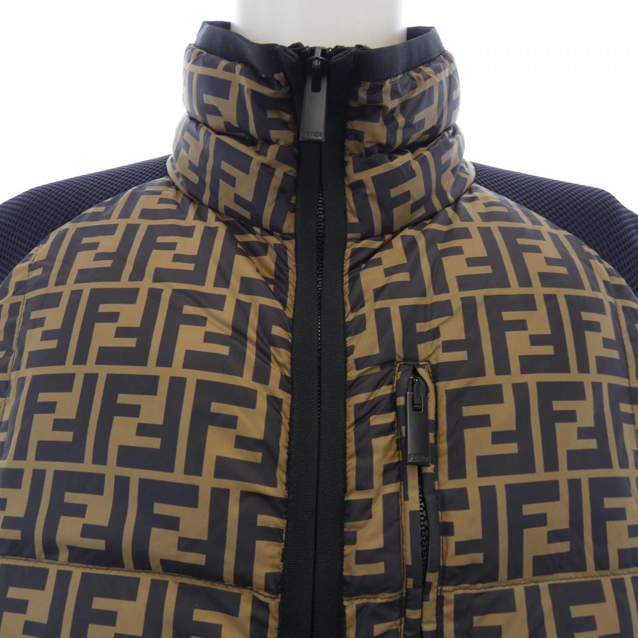 FENDI ダウンベスト 楽天市場】FENDI フェンディ 【国内正規】ズッカ柄 リバーシブル