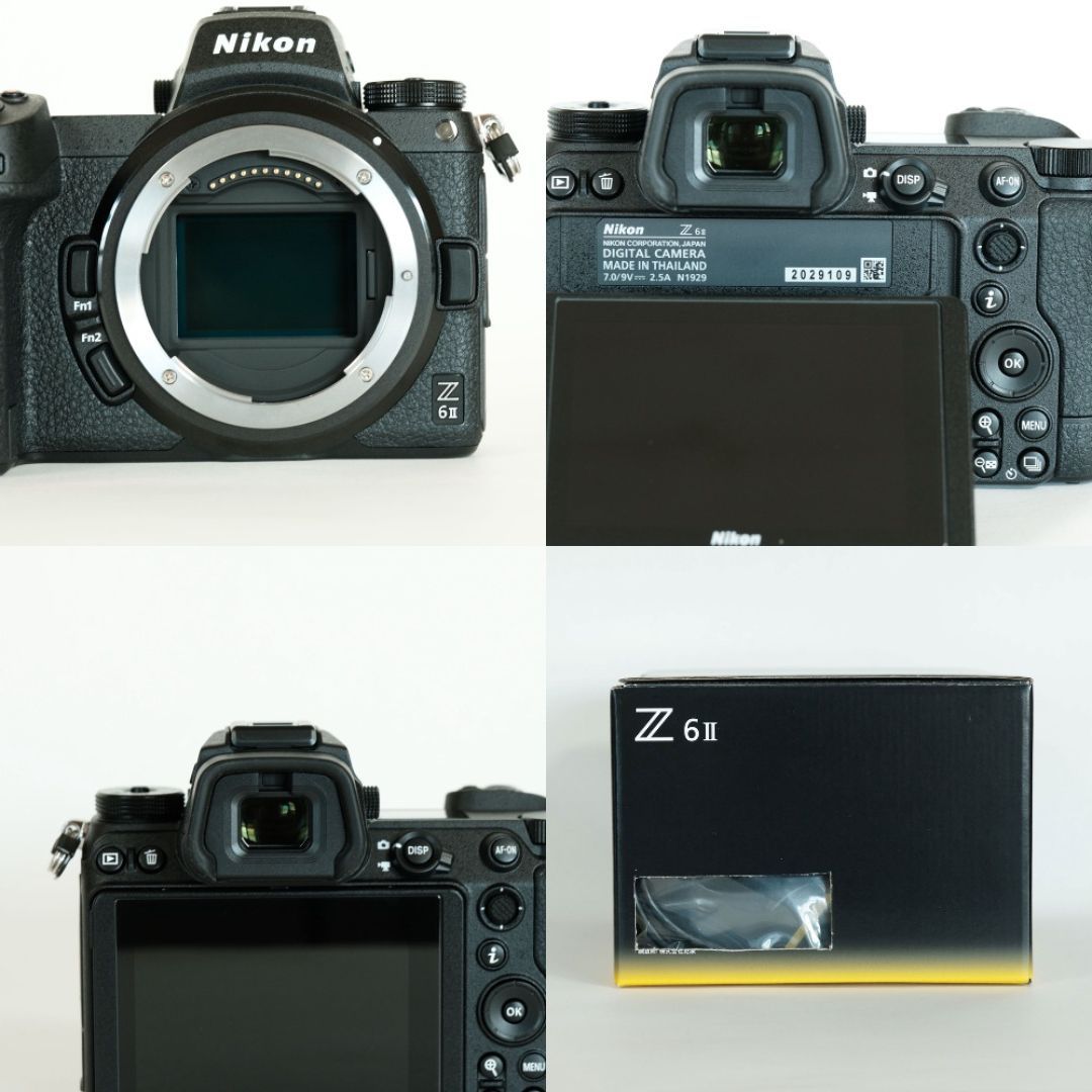 [極美品｜シャッター数80回] Nikon Z6II ボディ / フルサイズミラーレス一眼 / ニコンZマウント