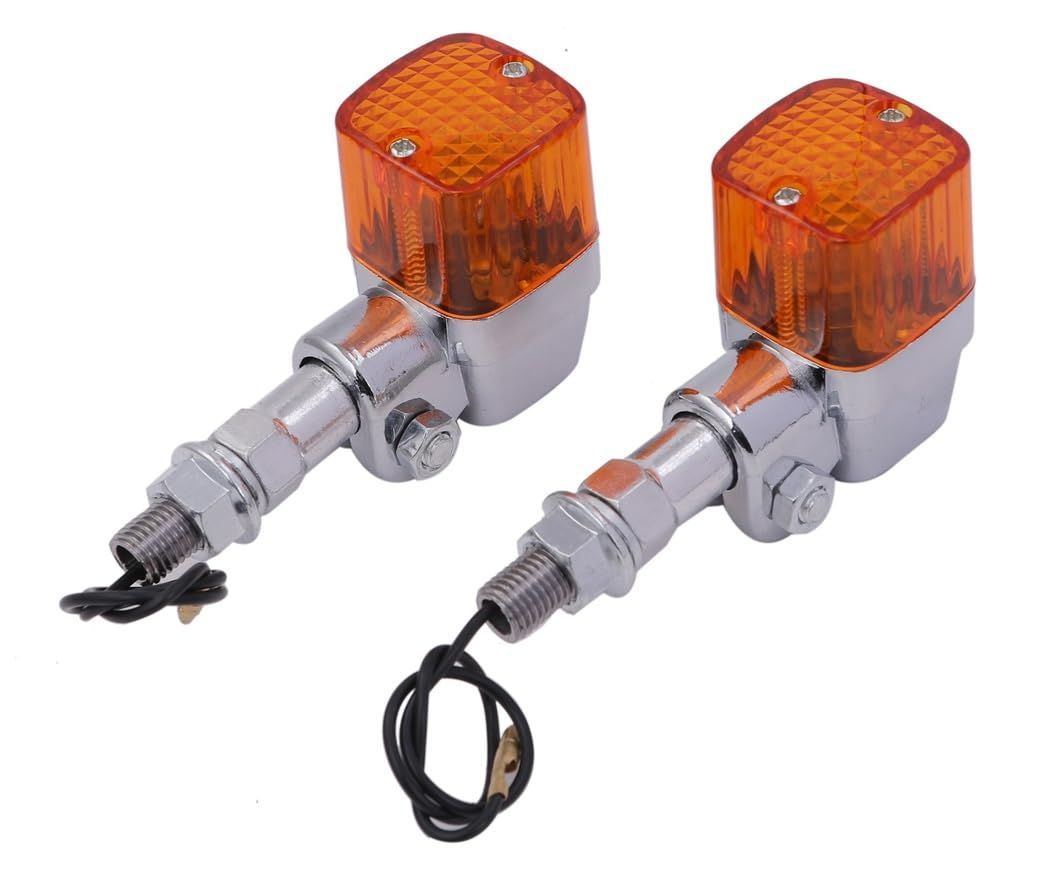 253】 新品 デカヨーロピアン ウインカー スモーク 4個 アルミ製