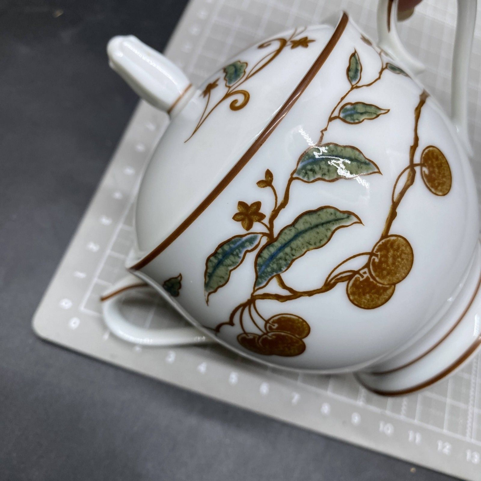 人気のコンビ★ノリタケ フラッパーガール ペア シェイカー アンティーク ノリタケ Fairfield2612 レトロ Noritake シュガーポット 金彩