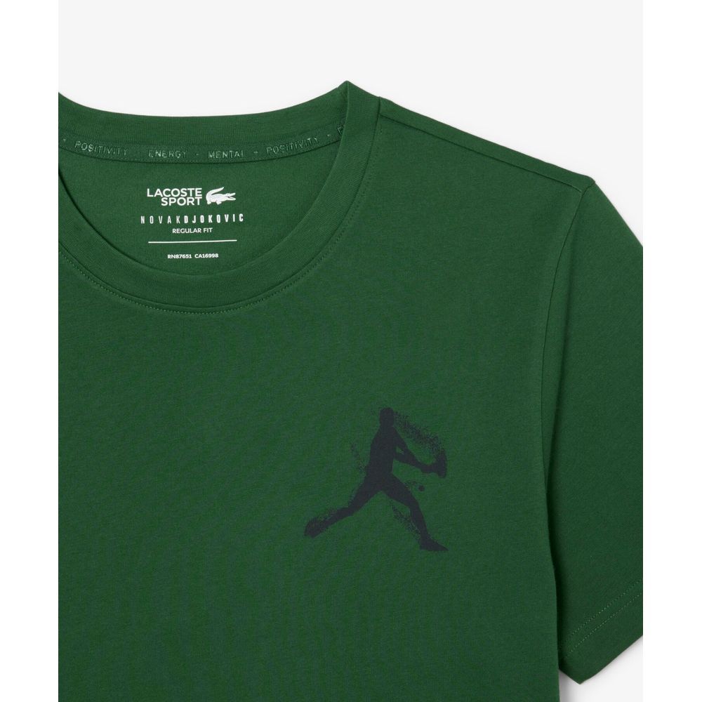ラコステ LACOSTE テニスウェア メンズ ノバク ジョコビッチ ドライTシャツ＆キャップ TH1044-99-381 2025FW タオルキャンペーン対象 LLC-HASEGAWATOSO_COM